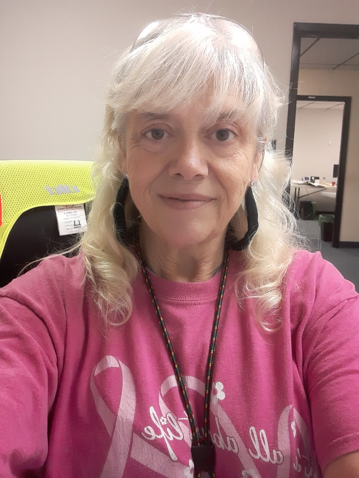 "I have always supported this great cause, my grandmother beat Breast Cancer at 61 and I also have quite a few friends that have beat it as well. We need more research and better treatments for women, That is my main reason for supporting this."-Susan Dodd, Designer CDO